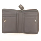Yves Saint Laurent Wallet Women Leather Gray — view 6