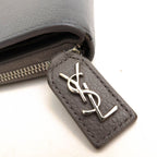 Yves Saint Laurent Wallet Women Leather Gray — view 5