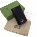 Gucci GG Marmont Key Case 6 Hook Ring Leather Black S Rank — view 2