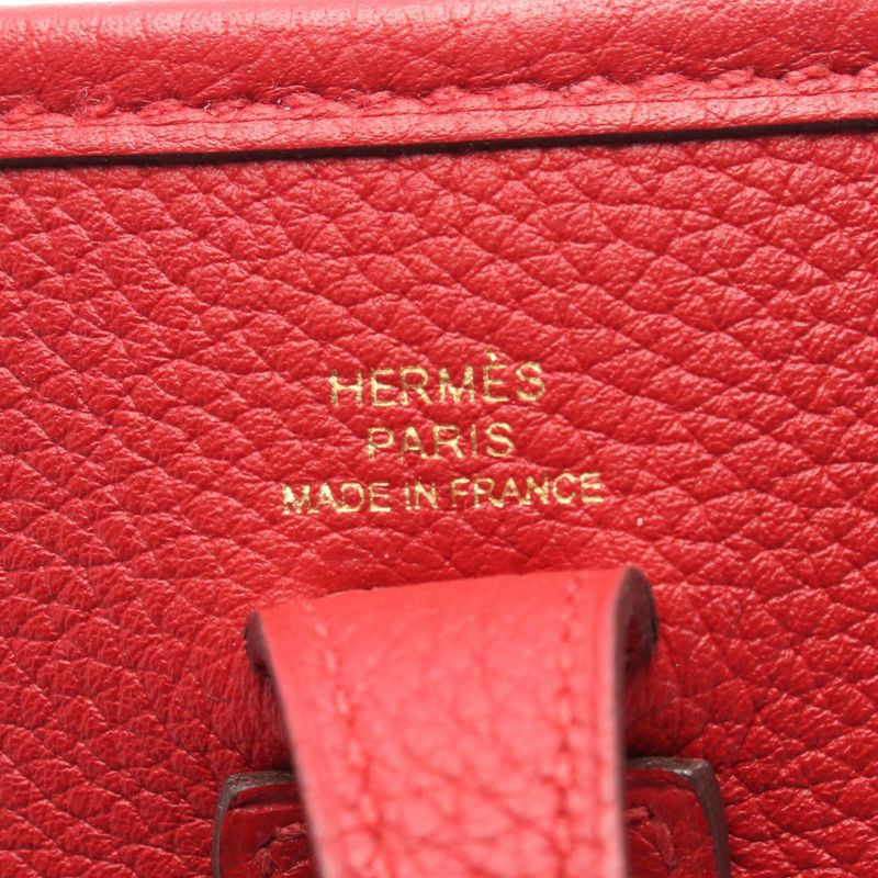 Hermes Shoulder Bag Evelyne TPM Rouge Coo Other Amazon — view 5