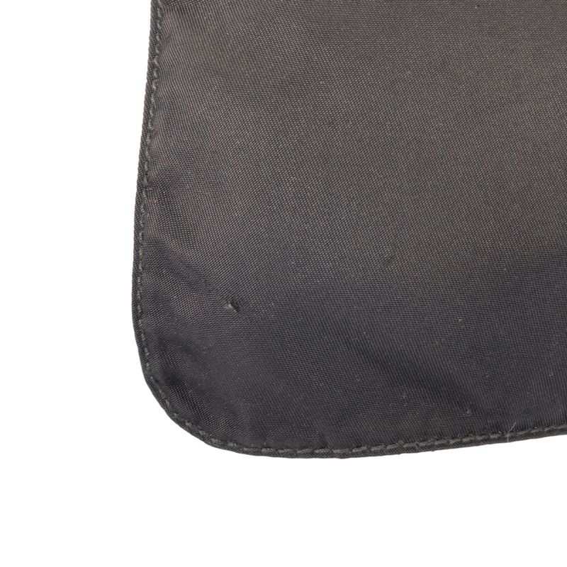 Prada Tessuto Triangle Logo Plate Black Nylon Shoulder Bag Messenger — view 5