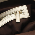 Gucci Tote Bamboo Horsebit GG Canvas Beige Ivory Leather — view 9
