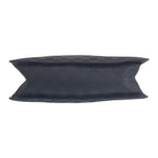 Gucci Black Silver Hardware GG Canvas Leather Shoulder Bag Pochette — view 9