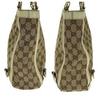 Gucci Beige Ivory Gold Hardware GG Canvas Tote Handbag — view 8
