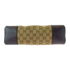 Gucci Beige Brown Silver Hardware GG Canvas Leather Crossbody — view 3