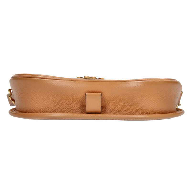 Hermes Double H Stamped 00 Q Courchevel Leather Shoulder Bag — view 4