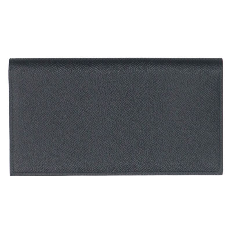 Hermes Citizen Twill Silk Quinn Vaux Epson Bifold Wallet — view 2