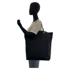Gucci Black Gold Hardware GG Canvas Leather 002 1097 Tote Bag — view 5