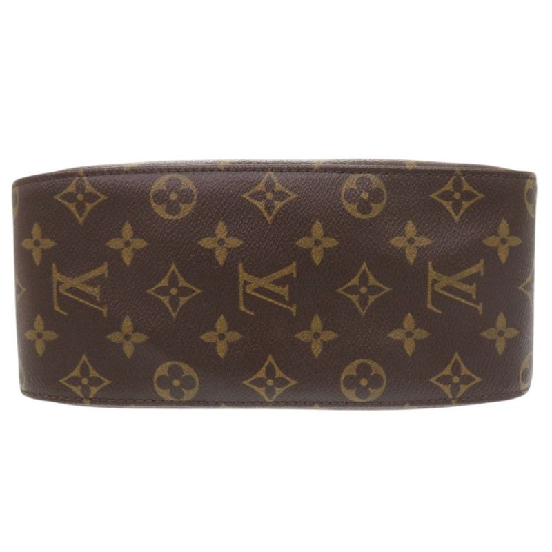 Louis Vuitton Looping MM Monogram Brown Shoulder Bag 1011 — view 3
