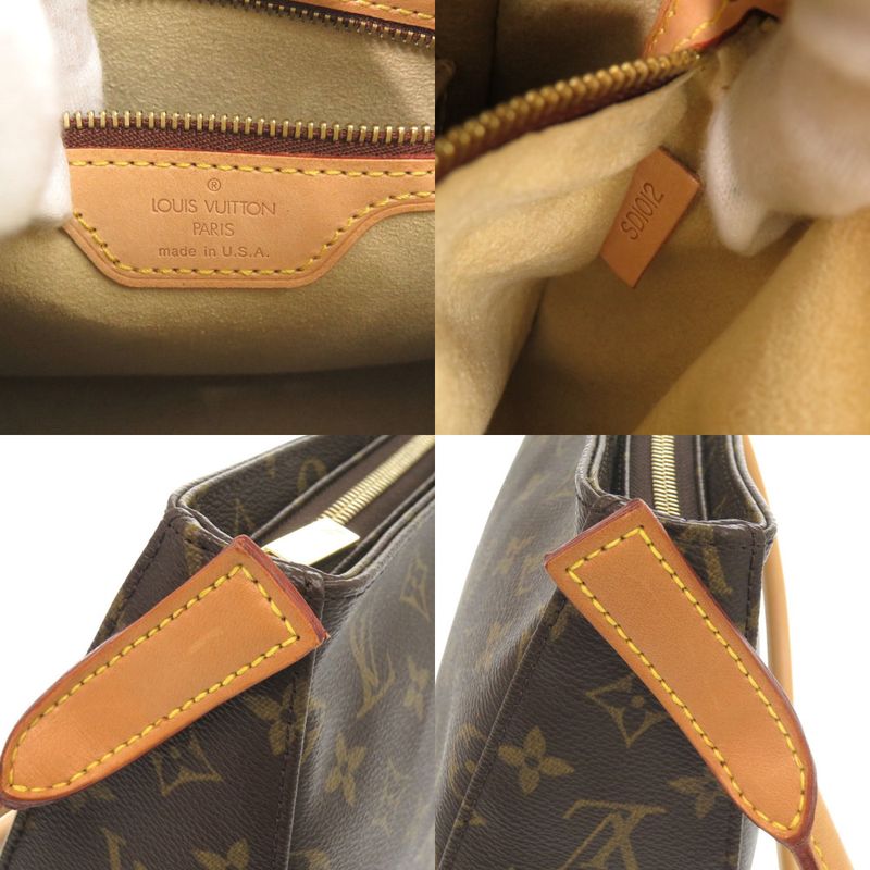 Louis Vuitton Looping MM Monogram Brown Shoulder Bag 1011 — view 9