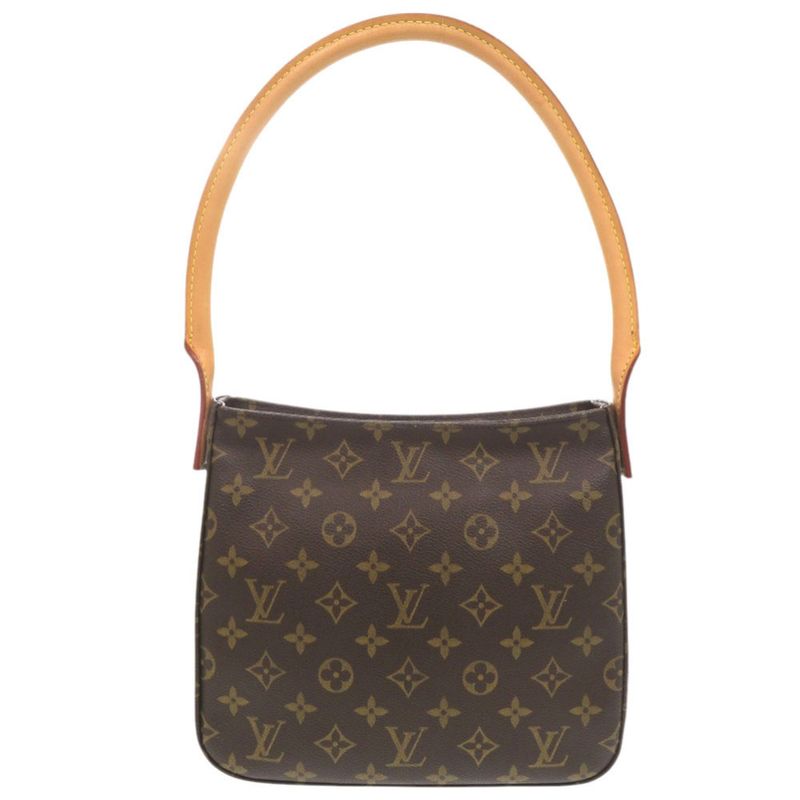 Louis Vuitton Looping MM Monogram Brown Shoulder Bag 1011 — view 2