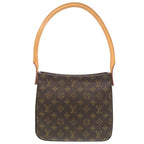 Louis Vuitton Looping MM Monogram Brown Shoulder Bag 1011 — view 2