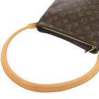 Louis Vuitton Looping MM Monogram Brown Shoulder Bag 1011 — view 5