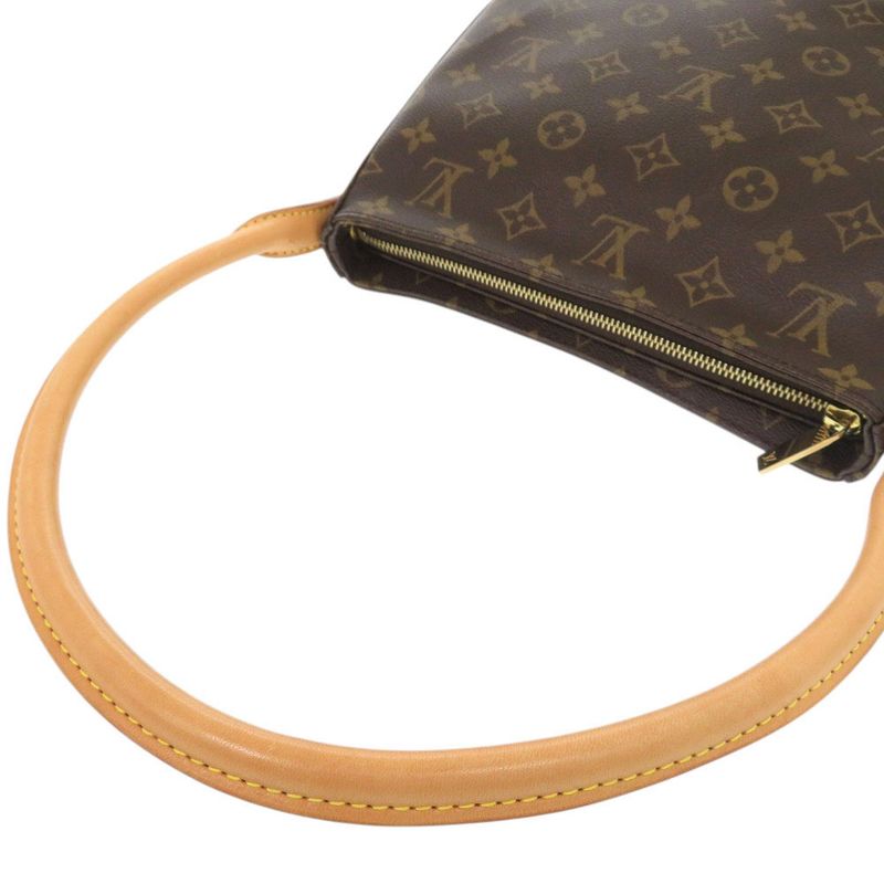 Louis Vuitton Looping MM Monogram Brown Shoulder Bag 1011 — view 5