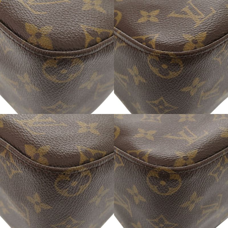 Louis Vuitton Looping MM Monogram Brown Shoulder Bag 1011 — view 4