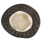 Gucci Bucket Hat Size M Cotton Black 1065 — view 3