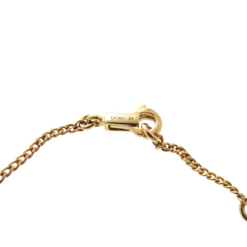 Celine Alphabet P Initial 46 B0 P6 bra GP Gold Bracelet 0630 — view 5