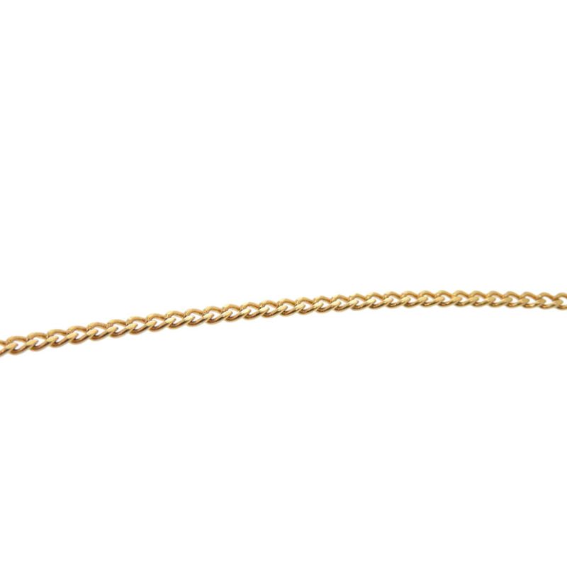 Celine Alphabet P Initial 46 B0 P6 bra GP Gold Bracelet 0630 — view 6
