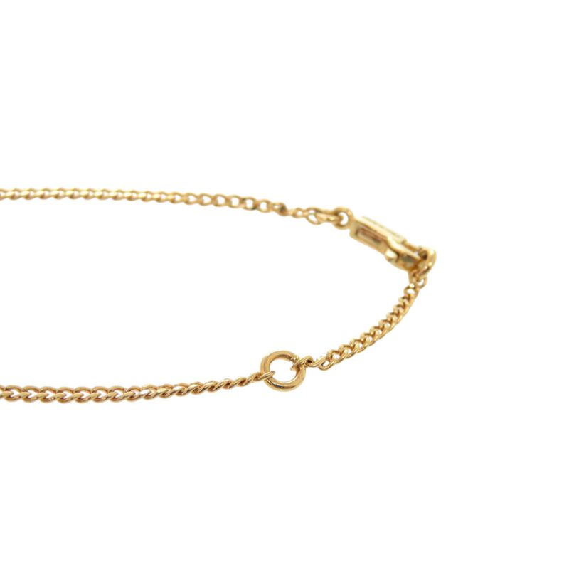 Celine Alphabet P Initial 46 B0 P6 bra GP Gold Bracelet 0630 — view 7