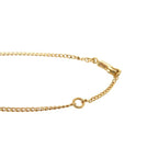 Celine Alphabet P Initial 46 B0 P6 bra GP Gold Bracelet 0630 — view 7