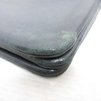 Celine Trio Large Shoulder Bag Leather Crossbody Black Storage with Aa — view 8