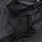 Gucci GG Pattern Guccissima Shoulder Bag Leather Nylon Black — view 5