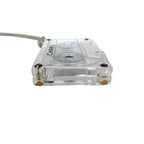 Chanel Cassette Tape Rhinestone Necklace Plastic Clear 1434 — view 8