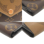 Louis Vuitton Portefeuille Zoe Monogram Trifold Wallet Canvas — view 9