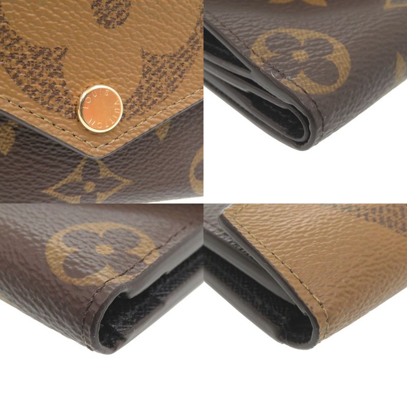 Louis Vuitton Portefeuille Zoe Monogram Trifold Wallet Canvas — view 9