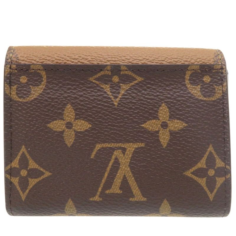 Louis Vuitton Portefeuille Zoe Monogram Trifold Wallet Canvas — view 2