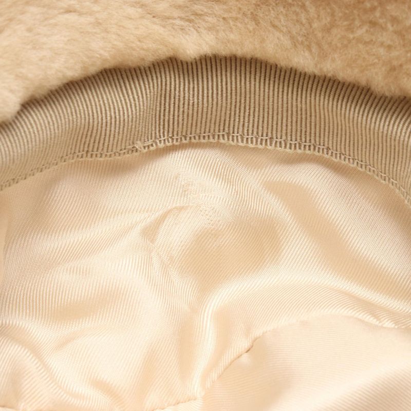 Prada Hat Triangle Logo 1 Hc137 Beige Other — view 6