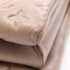 Louis Vuitton Shoulder Bag Couss in PM Monogram Taupe Leather — view 6