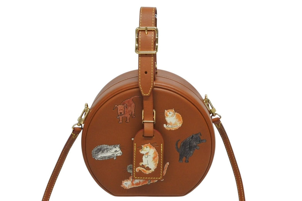 Louis Vuitton Petite Boite Chapeau 2-Way Bag Catgram Gray Coddington — view 2