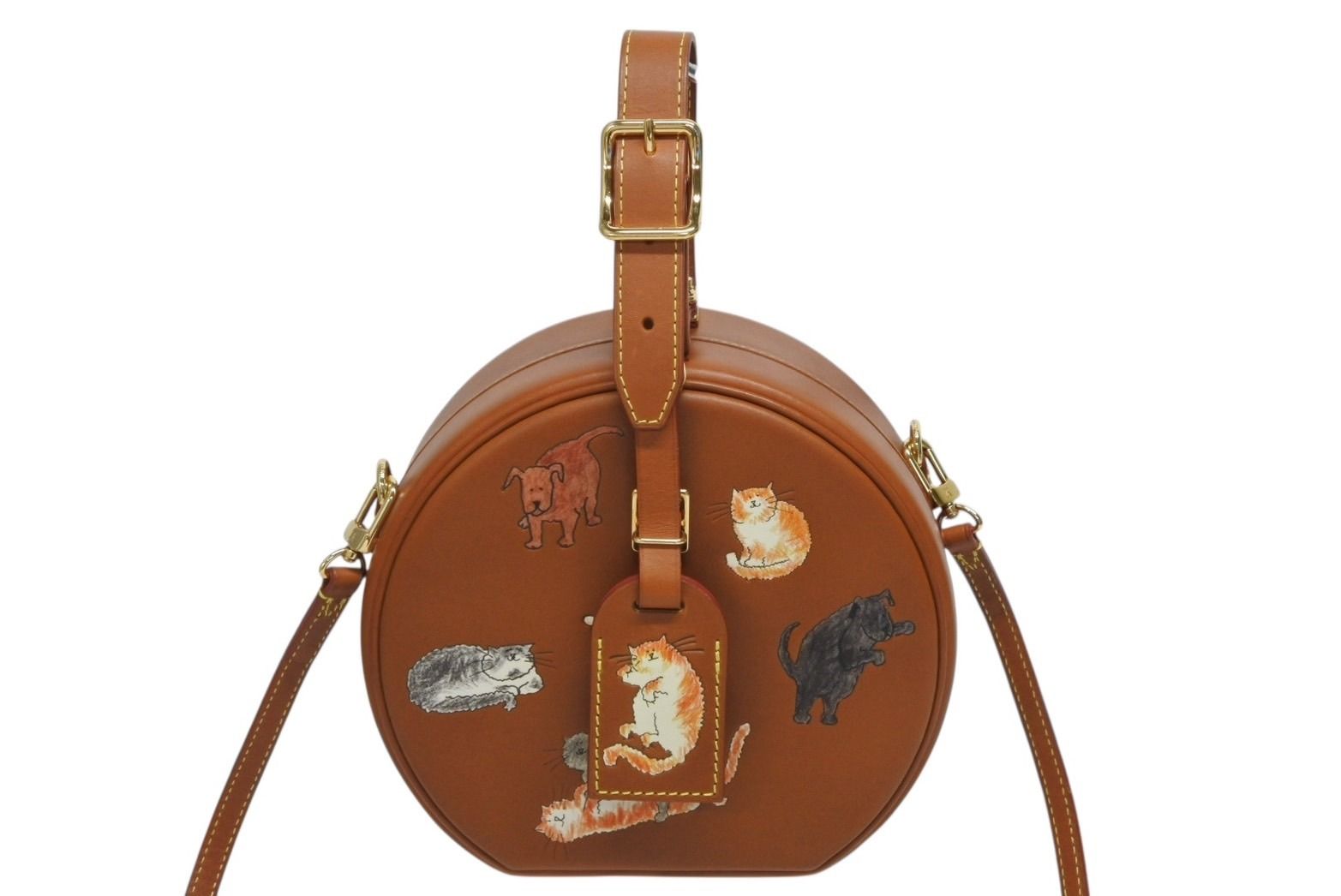 Louis Vuitton Petite Boite Chapeau 2-Way Bag Catgram Gray Coddington — view 2