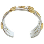 Louis Vuitton Bracelet Maltage Studded Metal Gold Bangle 0705 — view 6