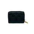 Louis Vuitton Portefeuille Monogram Empreinte Leather Round Zip Bifold Wallet — view 2