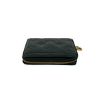 Louis Vuitton Portefeuille Monogram Empreinte Leather Round Zip Bifold Wallet — view 3