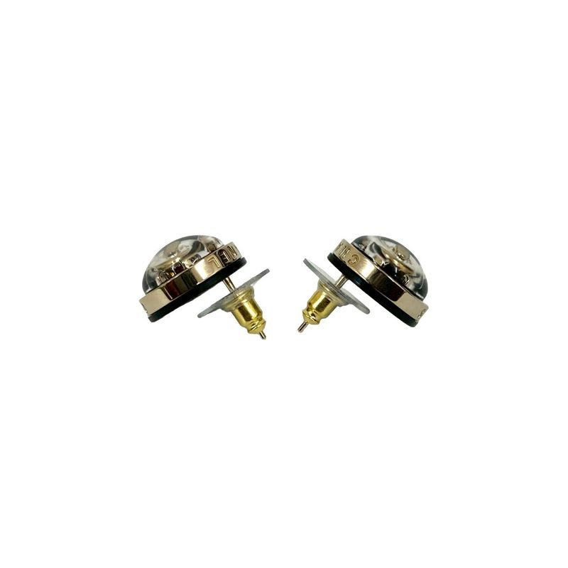 Chanel Coco Mark Motif GP Earrings Accessories Small 23BC — view 4