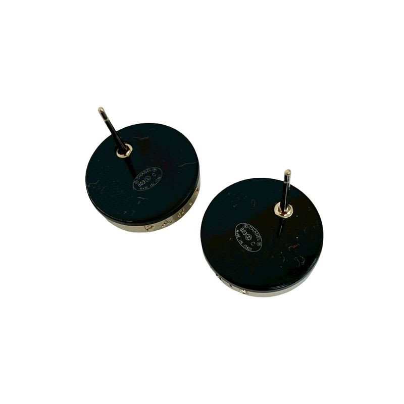 Chanel Coco Mark Motif GP Earrings Accessories Small 23BC — view 7