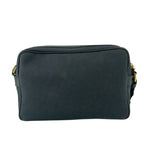Prada Crossbody Bag Logo Jacquard Shoulder 1 Bh089 Black Canvas Leather — view 3