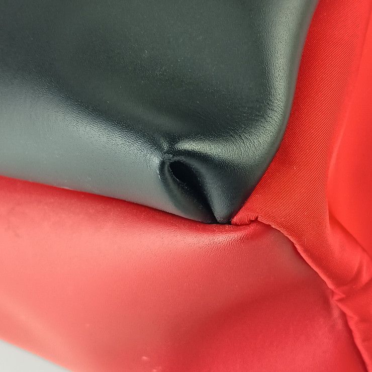 Fendi Backpack Monster Series Face 7 Vz012 Red Black Nylon — view 7