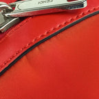 Fendi Backpack Monster Series Face 7 Vz012 Red Black Nylon — view 8