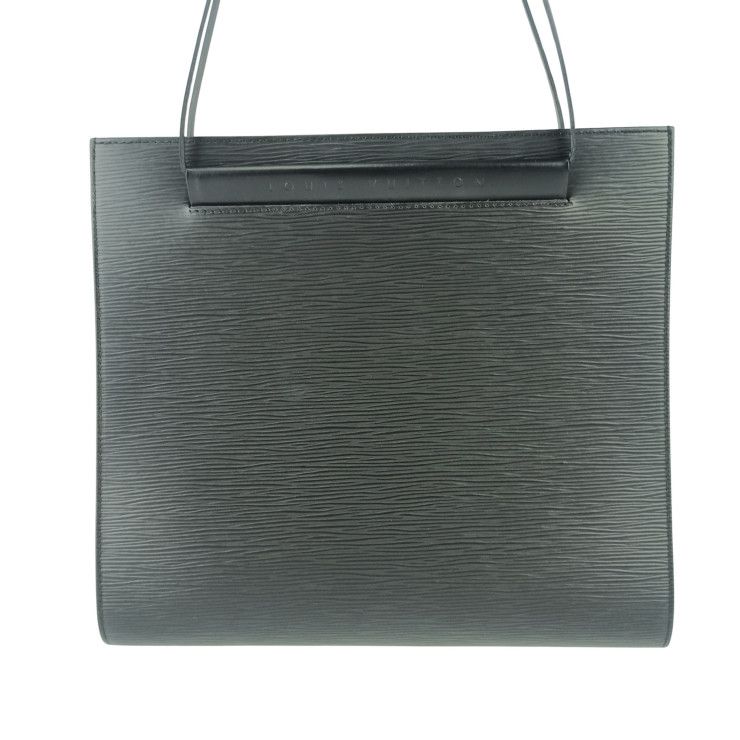 Louis Vuitton Shoulder Bag Saint-tropez Black Epi Gold Hardware — view 2
