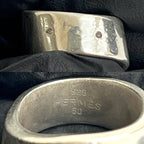 Hermes Gallop Horse Ring Silver 925 No 9 Accessory — view 4