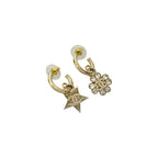 Chanel Coco Mark Star Flower Motif GP Rhinestone 23CS — view 4