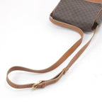 Celine Macadam Pattern Shoulder Bag Brown — view 4