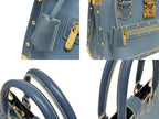 Louis Vuitton Suhali Le Fabuleux Tote Bag Blue — view 6