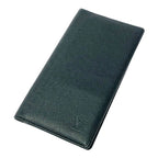 Louis Vuitton Taiga Porte Barrule Carte Cles Di Black Long Wallet — view 3