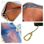 Louis Vuitton Monogram Pochette Cles Coin Case Brown — view 8