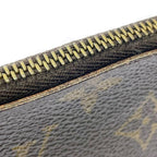 Louis Vuitton Monogram Pochette Cles Coin Case Brown — view 7
